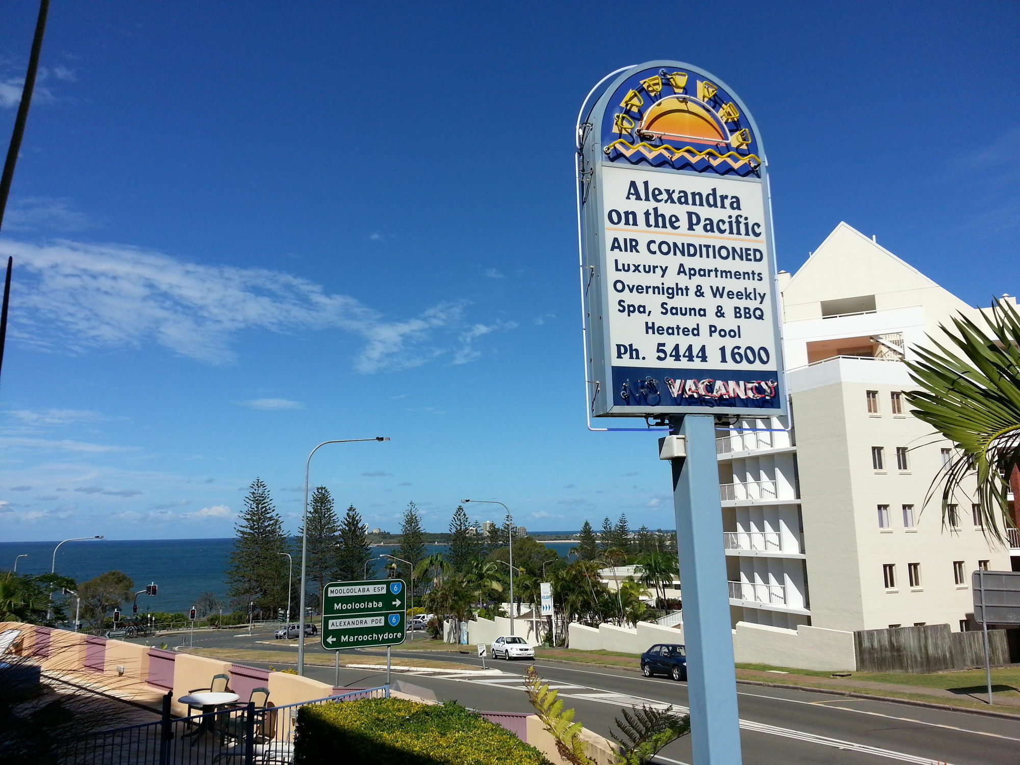 Aparthotel Alexandra On The Pacific Mooloolaba Exterior foto